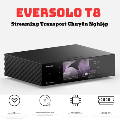 STREAMING TRANSPORT EVERSOLO T8